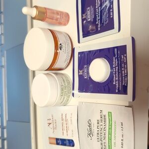 Skincare lot kiehl's avocado eye cream retinol night cream Origins Ginzing New